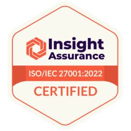 ISO/IEC 27001:2022 certified